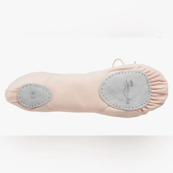 New Capezio Women's 2028 Canvas Juliet Ballet Shoe - Picture 3 of 4